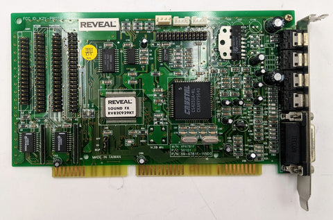 Reveal Sound FX Wave RV82C929KT ISA Sound Card- 59-6781F-11500
