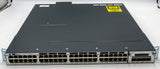 Cisco Catalyst WS-C3750X-48P-S V02 48-Port Gigabit PoE Switch w/ C3KX-NM-1G