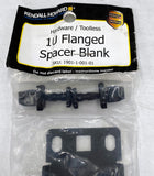 Kendall Howard 1U Flanged Spacer Blank 1901-1-001-01