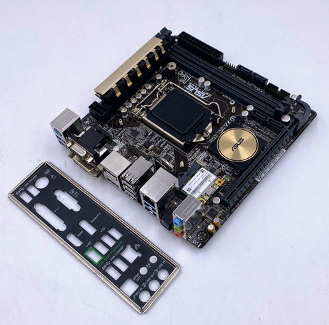 ASUS Z97I-Plus Desktop Motherboard LGA 1150 Intel Z97 Mini ITX