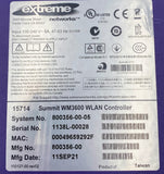 Extreme Networks Summit WM3600 WLAN Controller, 256 APs Support