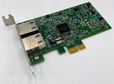 HPE Ethernet 1Gb 2-Port 332T Adapter 616012-001 PCIe 2.0 x1
