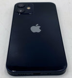 Apple iPhone 12 Mini 64GB, 5.4" Super Retina XDR, A14 Bionic, Unlocked, Black
