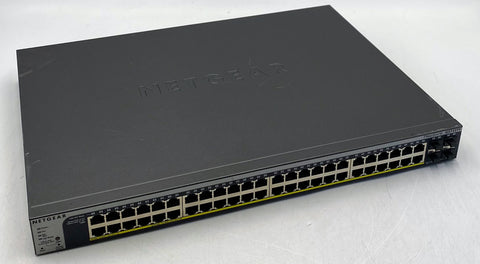 NETGEAR GS752TP 48-Port Gigabit PoE+ Smart Managed Switch, 4 SFP