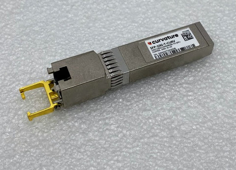 Lot of 8 Curvature SFP-10G-T-CURV Gigabit SFP+ RJ45 Transceiver Module
