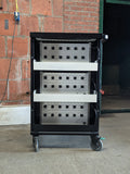 Bretford CoreX 3 Shelf 36 Laptop Storage/Charging Cart Missing Back Panel