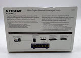 Netgear ProSafe 5-Port Gigabit Ethernet Switch- GS105v5