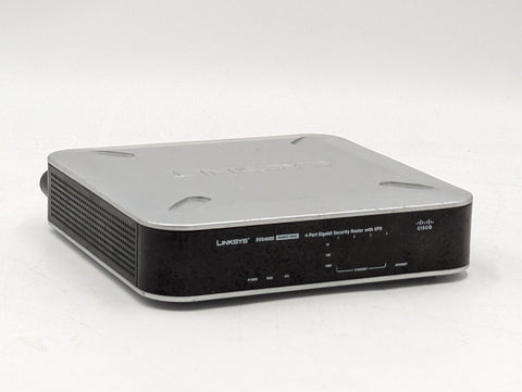 Linksys Cisco 1000 Mbps 4-Port Gigabit Wired Router- RVS4000