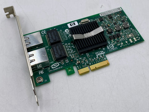 HP ProLiant DL120 G7 NC360T Dual Port PCI-e Gigabit Ethernet Adapter- 412651-001