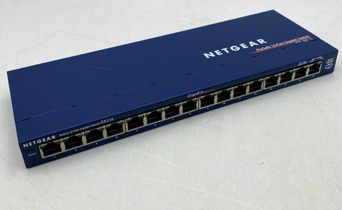 NetGear 16-Port Gigabit Unmanaged Switch- GS116v2