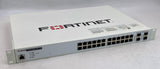 Fortinet FortiSwitch FS-224D-FPOE 24-Port Gigabit Ethernet PoE+ Switch