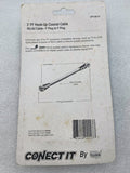 Connect IT RG-6U Female to Female 3' Coaxial Cable
