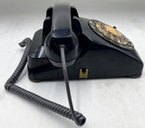 Vintage Western Electric Bell System Black Rotary Telephone