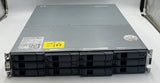 Netapp NAJ-1502 12 Bay 3.5" SAS Disk Array w/ 2 E2800A-8GB-ISCSIBT
