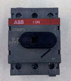 ABB OT80F3 Non-Fused Disconnect Switch 80A 3 Pole 600VAC