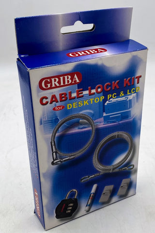 Tonder Griba Cable Lock Kit for Desktop PC & LCD, TD-DCL6