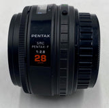 Pentax SMC PENTAX-F 1:2.8 Aperture, 28mm Lens Camera Lens