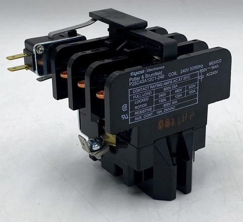Tyco Electronics Potter & Brumfield P25C43A12C1-240 Contactor