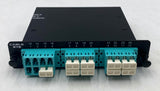 Cablesys MPO Cassette GHFCLCGD24 6 LC quad adapters, 24 LC front, 2 MPO rear