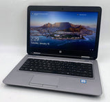 HP ProBook 640 G3 Laptop- 128GB SSD, 8GB RAM, Intel i5-7200U CPU, Windows 10 Pro