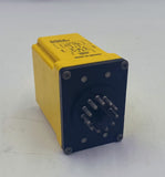 Potter & Brumfield CDF-38-70002 Time Delay Relay, DPDT, 0.1-5 Sec, 10A
