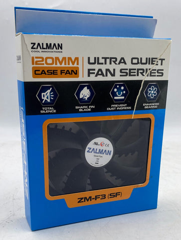 Zalman ZM-F3 (SF) 120mm Shark Fin Blade Case Fan