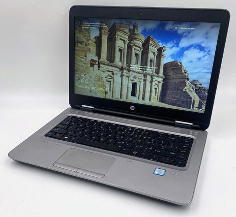 HP ProBook 640 G2 Laptop- 120GB SSD, 8GB RAM, Intel i5-6300U CPU, Windows 10 Pro