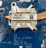 HP Motherboard LA-K201P w/ Heatsink, Intel i5-1135G7 CPU, from HP 250 G8