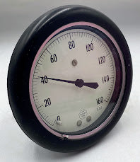 ACCO Helicoid 2412-0 Pressure Gauge 160 PSI 4.5" Dial 1/4" NPT