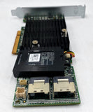 Dell VM02C PERC H710 External RAID Adapter Card & 70K80 RAID Controller Battery