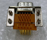 Unbranded Dual D-Sub Connector, 9-Pin Male, 15-Pin Male