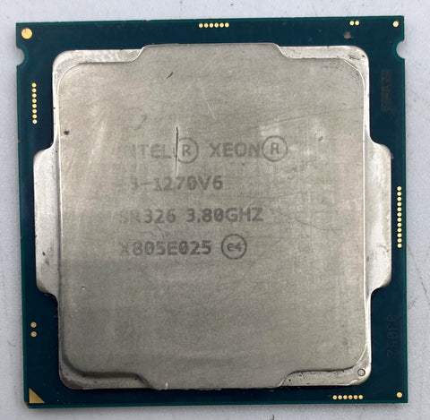 Intel Xeon E3-1270V6 SR326 Quad-Core 3.8GHz 8MB L3 Cache 4.2GHz Turbo Processor