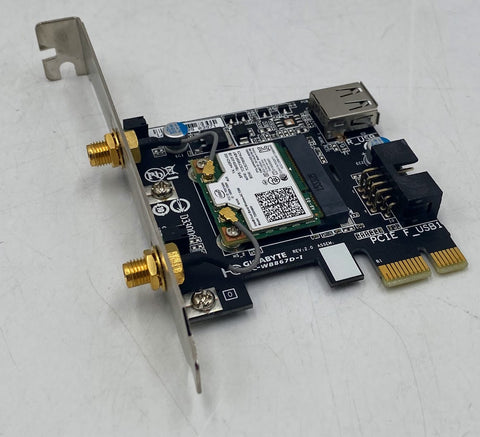 Gigabyte GC-WB867D-I Rev 2.0 PCIe Dual Band WiFi Card