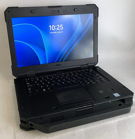 Dell Latitude 5424 Rugged Laptop- 256GB SSD, 4GB DDR4 RAM, i7-8650U CPU, W 11 P