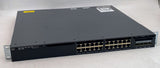 Cisco Catalyst WS-C3650-24PS-S 24-Port Gigabit Ethernet PoE+ Switch