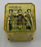 IDEC RR3B-U General Purpose Relay, 3PDT, 10A, 24VDC