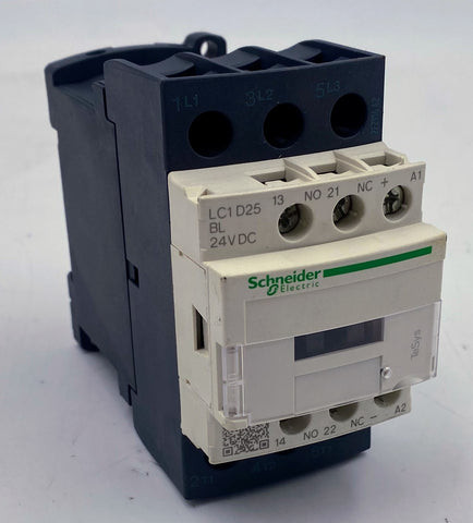 Schneider Electric TeSys D Contactor LC1D25BL, 24VDC Coil