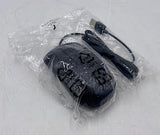 Dell MS116 Black Optical 1000 DPI USB Scroll Wheel Mouse- 65K5F