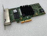 Dell 9YD6K Quad-Port Gigabit Ethernet PCIe Network Adapter