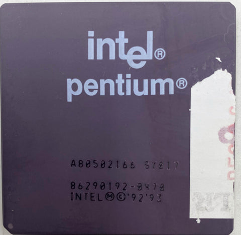 Intel Pentium 166MHz SY017 Processor