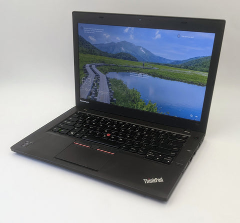 Lenovo ThinkPad T450 Laptop- 120GB SSD, 4GB RAM, Intel i7-5600U, Windows 10 Pro