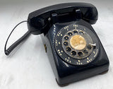 Vintage Western Electric Bell System Black Rotary Telephone