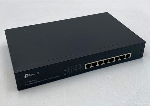 TP-Link 8-Port Gigabit Ethernet Desktop Switch- TL-SG1008PE