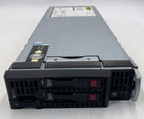 HPE BL460C G9 Server Blade- No Storage, No Memory, 2x XEON E5-2660v3 CPU, No OS