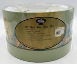 LaVie 10" Hat Box Gift Set, PA179 Winter Cabin Theme