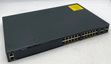 Cisco Catalyst WS-C2960X-24TS-L Switch, 24-Port Gigabit Ethernet, 4 SFP Uplinks