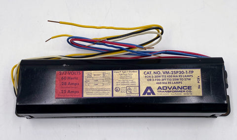 Advance Transformer Company VM-2SP30-1-TP, Rapid-Start Ballast, 2-Lamp, 30W T12