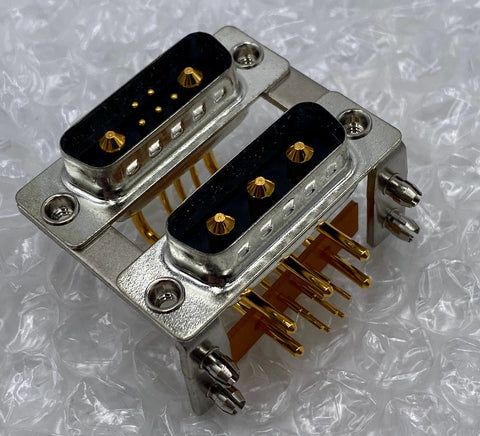 Unbranded Dual D-Sub Connector, 3-Pin, 7-Pin
