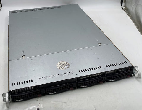 Supermicro X11SSW-F Rack Server- No SSD, No RAM, E3-1220v6 CPU, No OS