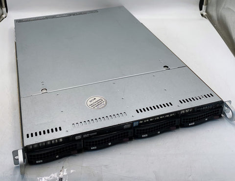 Supermicro X10DRW-I Rack Server- No Storage, 16GB RAM, 2x E5-2630v4, No OS